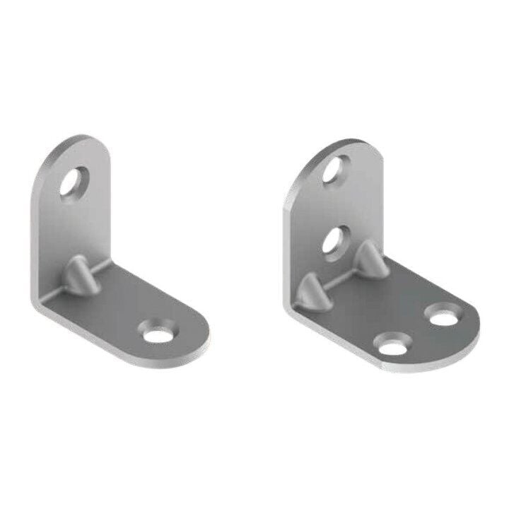 Metal Oval L Gönye Metal Oval L Gönye  (2  x 17 x 30 x 30 ) - Çinko