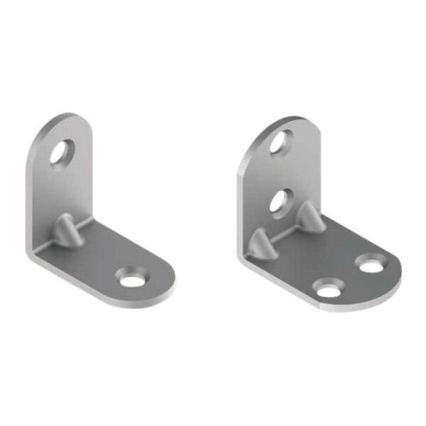Metal Oval L Gönye Metal Oval L Gönye  (2  x 23 x 30 x 30 ) - Çinko