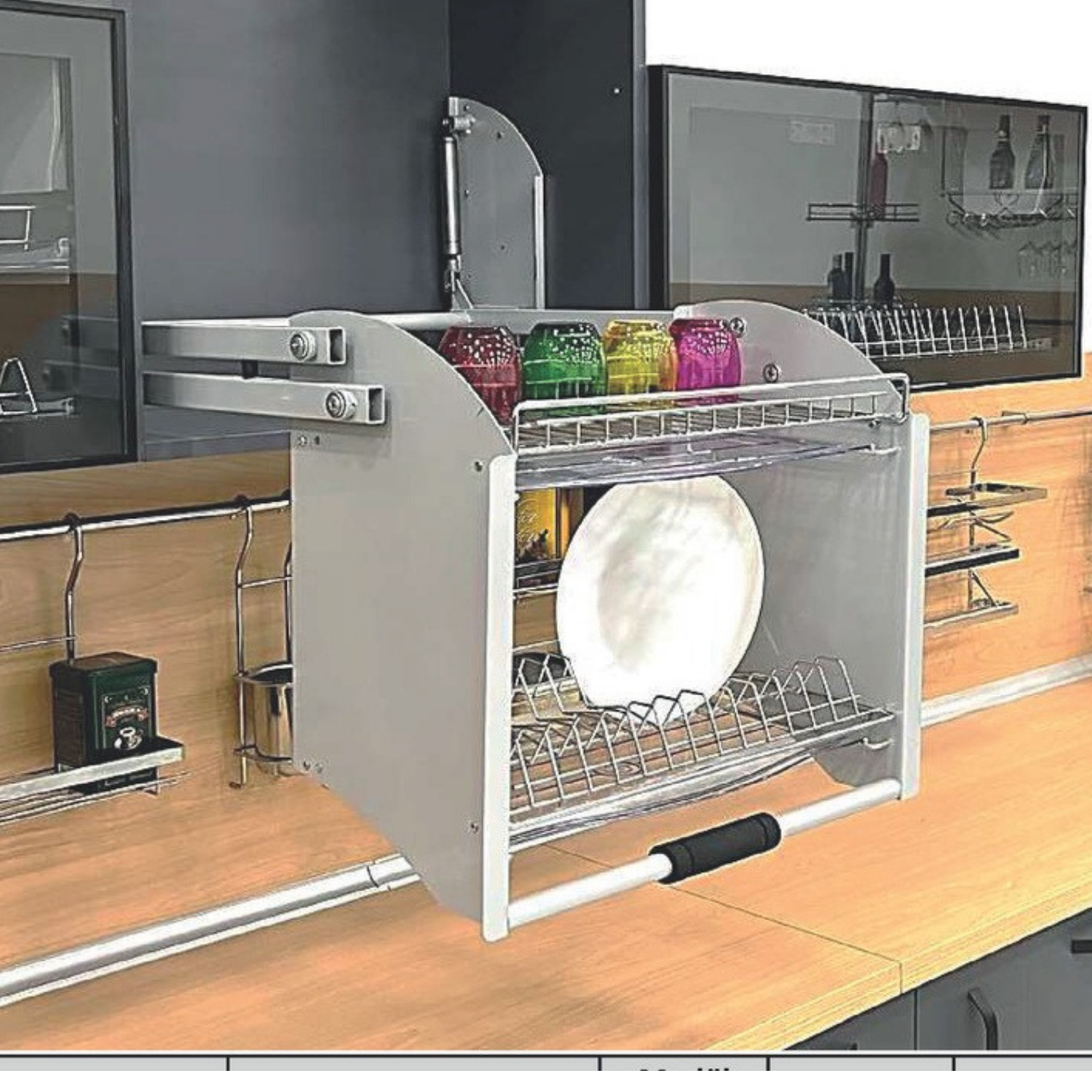 İki Katlı Raf Asansörü