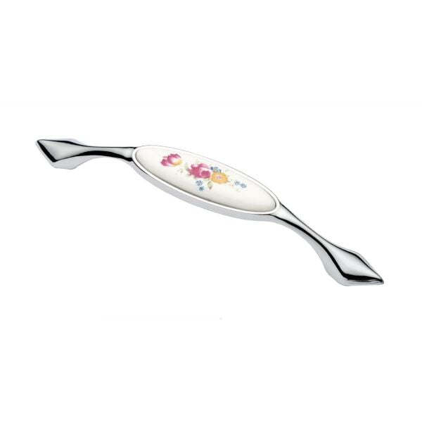 YAPRAK PORSELEN Yaprak Porselen Kulp 160 mm - Krom