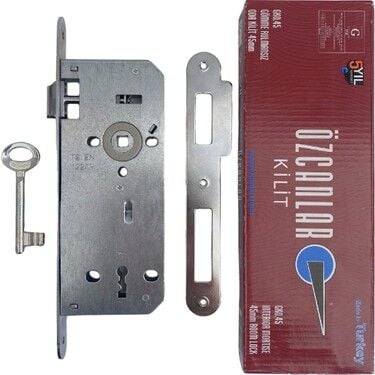 ÖZCANLAR KİLİT - 45/18mm Metal Dilli Oda Kapı Kilit