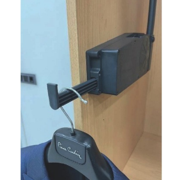 Gardırop Elbise Asansörü (10 Kg) Antrasit / Krom 850-1164*300*900 - M: 900 / 1200