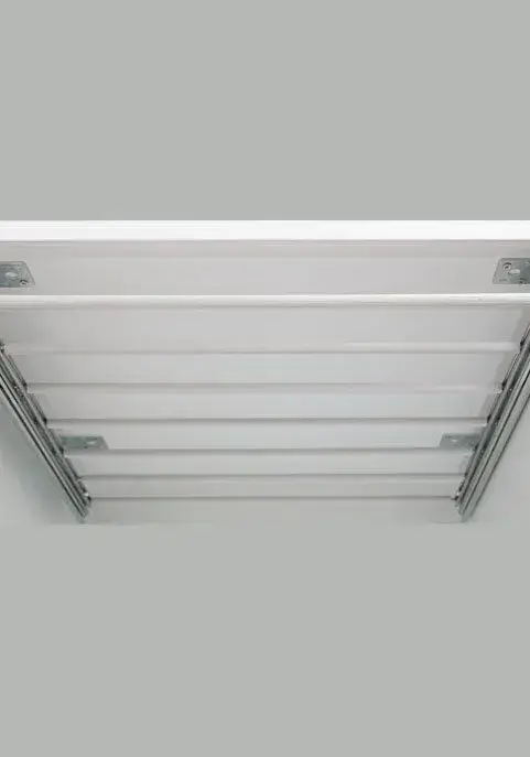 Tavana Monte Teleskopik Raylı Alm. Borulu Pantolonluk Krom