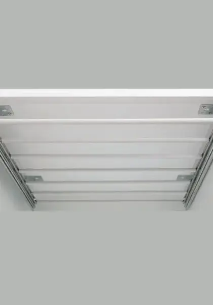 Tavana Monte Teleskopik Raylı Alm. Borulu Pantolonluk Krom