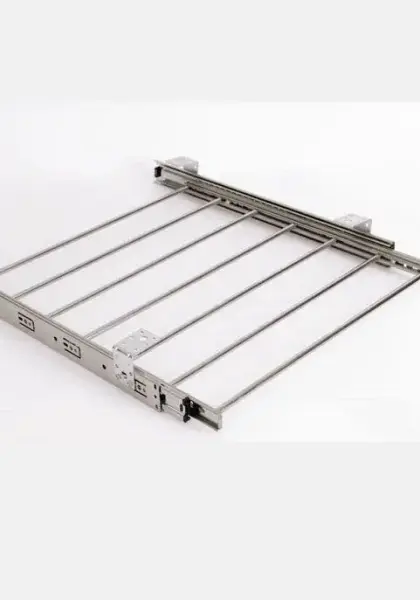 Tavana Monte Teleskopik Raylı Krom Borulu Pantolonluk