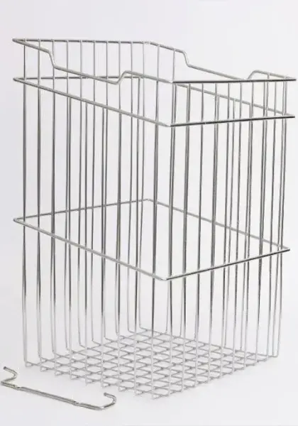 Askılı Çamaşır Sepeti Krom