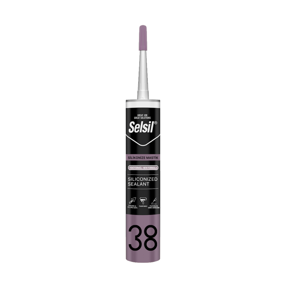 SİLİKONİZE MASTİK 500 GR (BEYAZ)