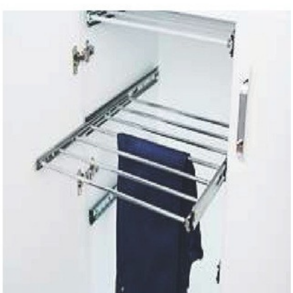 Teleskopik Raylı Krom Borulu Pantolonluk 750-364*470*45 - M: 800