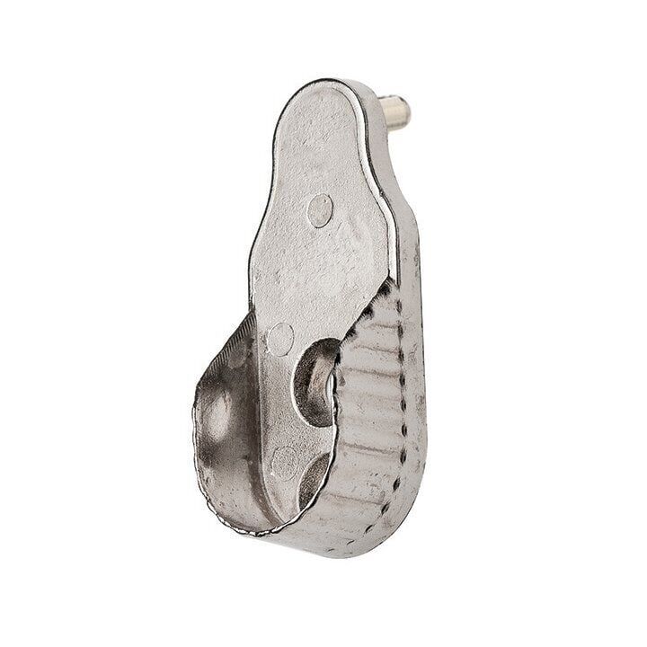 Apex Oval Flanş Tırtırlı Pimli (15x30) Apex Oval Flanş Tırtırlı Pimli - Nikel