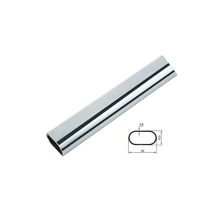 Kromajlı Oval Askı Borusu