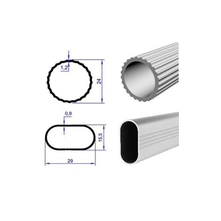 Alüminyum Askı Boruları Alüminyum Askı Boruları 15x30 - Alm.